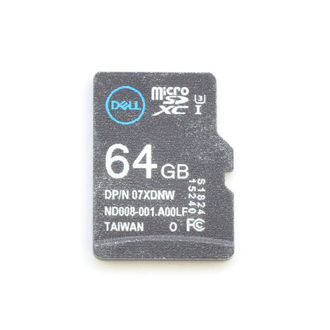 Dell 07XDNW 64GB Micro SDHC Class 10 SD Card Module 14 Gen Dell 7XDNW R640 R740 Product Image 1