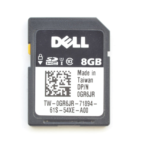 Dell GR6JR 8GB iDRAC vFlash Class 10 SD Card Module 13 Gen Dell R630 R730 0GR6JR Product Image 1