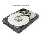 8TB 7.2K SAS 12G Hard Disk Drive 12GBPS 12GB/S SAS-3 512n LFF 3.5