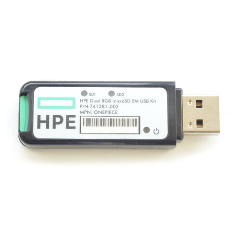 HP 741281-003 Dual 8GB MicroSD USB Kit Reader Product Image 1