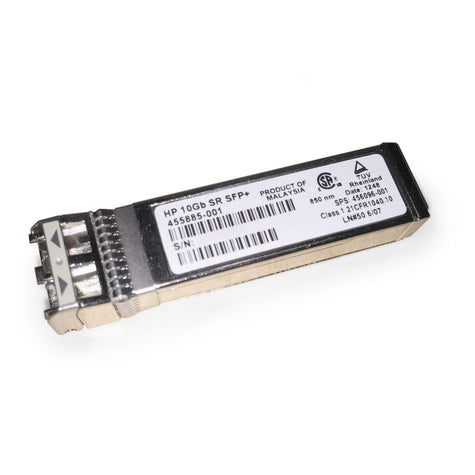 HP 455885-001 10GB SR SFP+ Transceiver Module Product Image 1