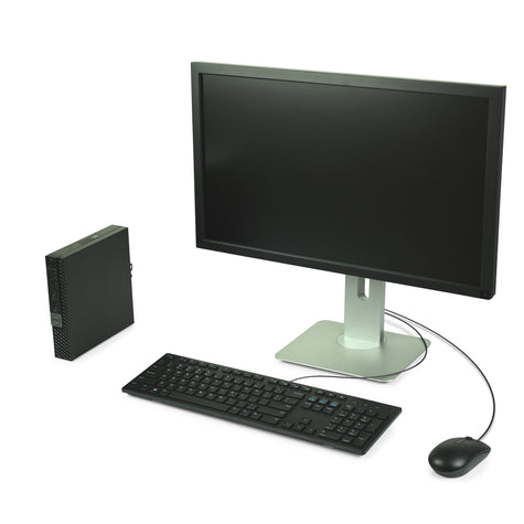Dell OptiPlex 7000 MFF Bundle 1.40Ghz i7-12700T 32GB 512GB NVMe 27'' Monitor Win Product Image 1
