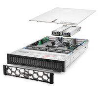 Dell VxRail P570F Server SAS / NVMe Hybrid 3.00Ghz 36-Core 384GB RAM 14TB SSDs