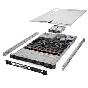 Dell PowerEdge R640 NVMe Server 2x Gold 6154 3.00Ghz 36-Core 128GB RAM Rails