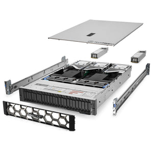 Dell VxRail V670F Server 24B 8-NVMe 2.00Ghz 56-Core 256GB RAM + 92TB SSDs Rails