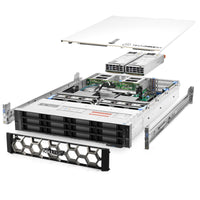 Dell PowerEdge R740xd Server 2.70Ghz 36-Core 192GB RAM 9.6TB SSD Storage Rails