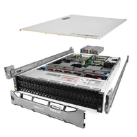 Dell PowerEdge R730xd Server 2.50Ghz 24-Core 256GB RAM 2x 1.2TB 2x 1.6TB SAS SSD