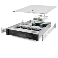 HP ProLiant DL380 G10 Server 8B SFF 2.30Ghz 24-Core 128GB RAM + 8.0TB HDDs Rails