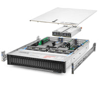 Dell VxRail P570F SAS / NVMe Hybrid Media Server 2.60Ghz 24-Core 128GB RAM Rails