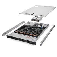 Dell PowerEdge R640 Server 8B SFF 2.40Ghz 40-Core 192GB RAM + 800GB SSDs Rails