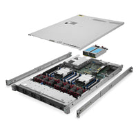 HP ProLiant DL360 G9 Server 8-Bay SFF 2.10Ghz 36-Core 128GB RAM 1.6TB SSDs Rails