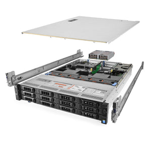 Dell PowerEdge R730xd Server 2x E5-2690v4 2.60Ghz 28-Core 256GB RAM Rails File