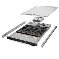 Dell PowerEdge R640 Server 10-Bay SFF 2.40Ghz 40-Core 512GB RAM 800GB SSDs Rails