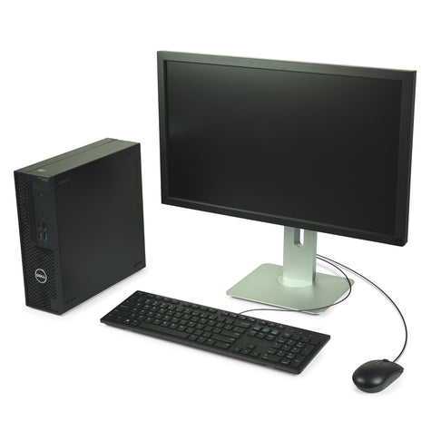 Dell Precision 3420 Bundle 3.3Ghz i5-6600 16GB 512GB NVMe 27'' Monitor Win'11 Product Image 1