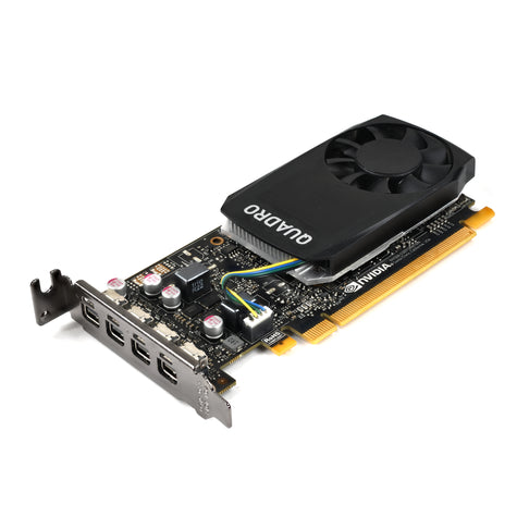 Dell 0P0P1J Nvidia Quadro P1000 4GB GDDR5 47W PCIe 3.0 x16 HHHL Single-Slot GPU Product Image 1