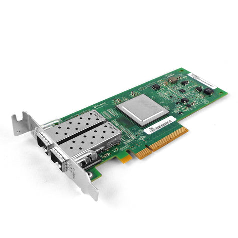 Qlogic QLE2562 Dual-Port 8GB Fibre Channel (FC) PCIe 2.0 x8 NIC Product Image 1