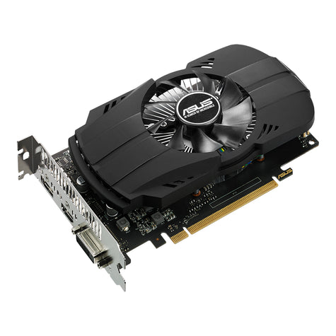 Asus Nvidia GeForce GTX 1050 Ti 4GB GDDR5 75W PCIe 3.0 x16 FHHL Dual-Slot GPU Product Image 1
