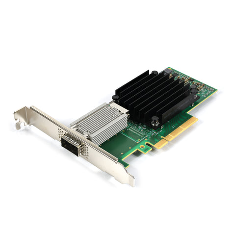 MCX413A-GCAT Mellanox ConnectX-4 Single-Port 56GB QSFP28 PCIe 3.0 x8 NIC Product Image 1