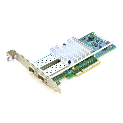 New in Box Intel X520-DA2 Dual-Port 10GB SFP+ PCIe NIC High + Low Brackets Product Image 1