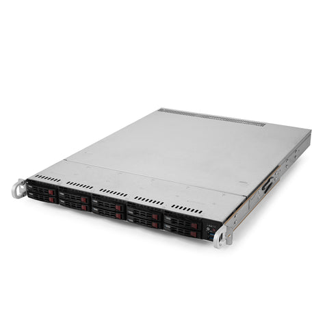 Supermicro X11DDW-L rev 1.10 CSE-116 10-Bay SATA SFF Rack-Mountable 1U Server Chassis