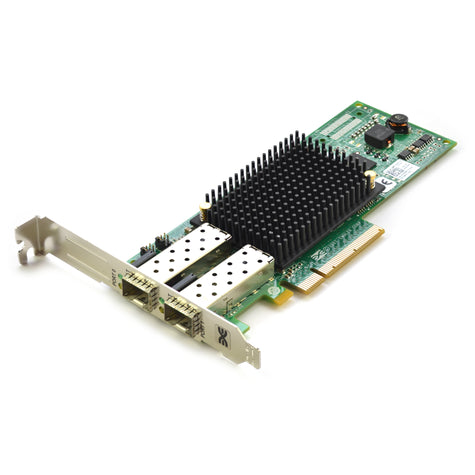 Dell 0C856M Emulex LPE12002 Dual-Port 8GB FC PCIe 2.0 x8 NIC Full Height Bracket Product Image 1