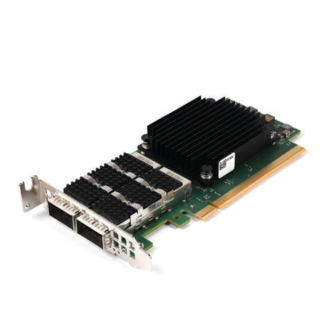 Dell 0F6FXM Nvidia Mellanox ConnectX-6 Dual-Port 100GB QSFP56 PCIe 4.0 x16 NIC Product Image 1