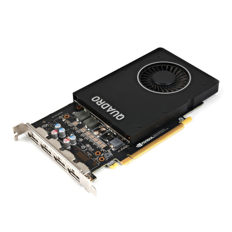 Nvidia Quadro P2000 5GB GDDR5 75W PCIe 3.0 x16 FHHL Single-Slot GPU Product Image 1