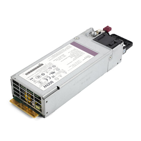 HP 800W 48VDC DC Power Supply for ProLiant G10 Servers 754382-001 Product Image 1