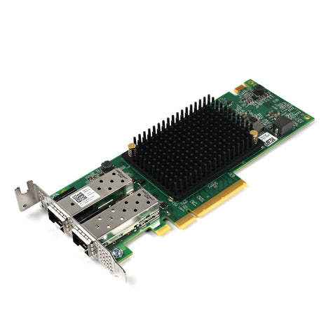Dell 05KW3M Emulex LPE35002 Dual-Port 32GB Fibre Channel FC PCIe 4.0 x8 NIC HH Product Image 1