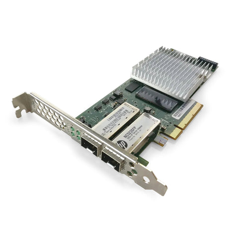 HP NC523SFP Qlogic QLE3242 Dual-Port 10GB SFP+ PCIe 2.0 x8 NIC Product Image 1