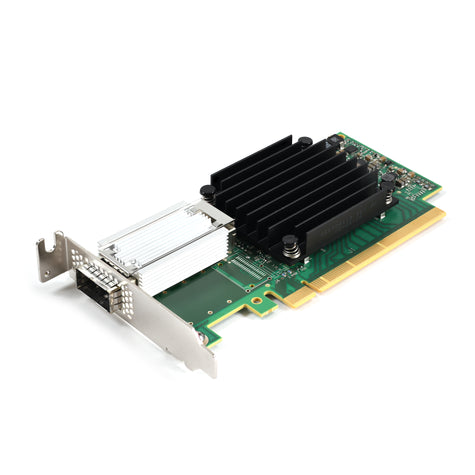 MCX415A-CCAT Mellanox ConnectX-4 Single-Port 100GB QSFP28 PCIe 3.0 x16 NIC Product Image 1