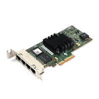 Dell 09YD6K Intel I350-T4 Quad-Port 1GB RJ-45 PCIe 2.1 x4 NIC Half Height Brackt