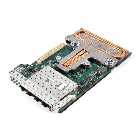 Dell 0T800X Emulex OCM14104 Quad-Port 10GB SFP+ Gen 3 x8 Network Daughter Card Product Image 1