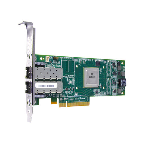 HP SN1000Q Qlogic QLE2662 Dual-Port 16GB Fibre Channel FC PCIe 3.0 x8 NIC Product Image 1