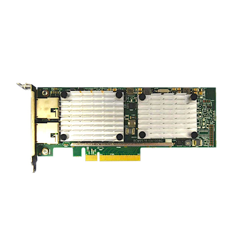 HP 530T Broadcom 57810S Dual-Port 10GB RJ-45 PCIe 2.0 x8 NIC Product Image 1