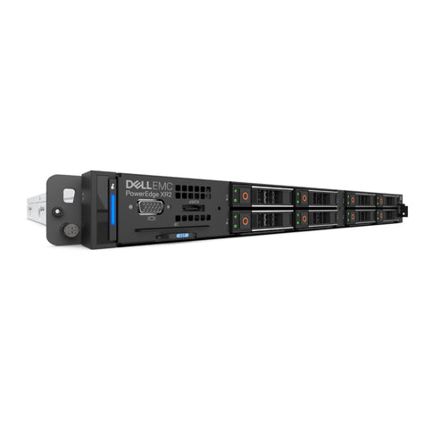 Dell PowerEdge XR2 8-Bay SAS / SATA SFF Rack-Mountable 1U Server Chassis