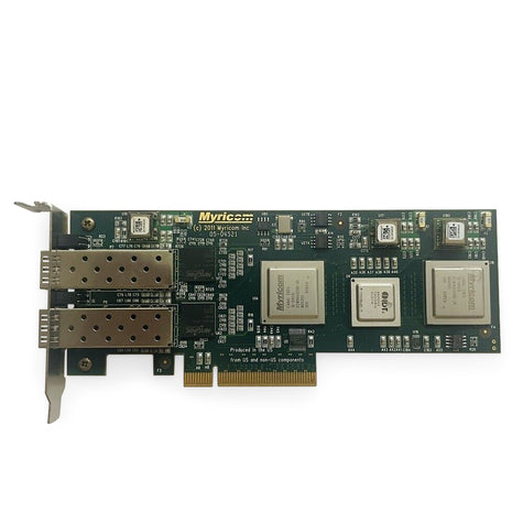Myricom 10G-PCIE2-8C2-2S Dual-Port 10GB SFP+ PCIe 2.0 x8 NIC Half Height Bracket Product Image 1
