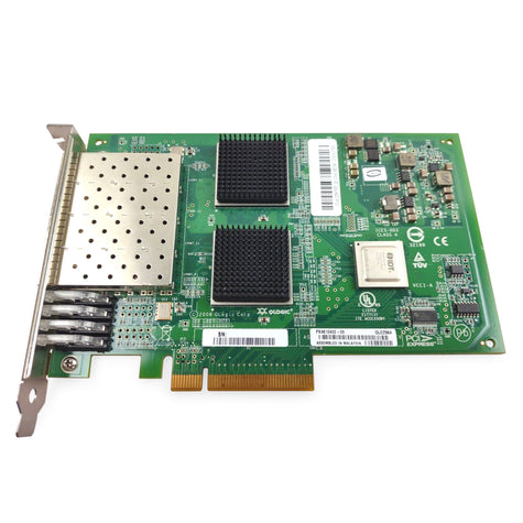 Qlogic QLE2564 Quad-Port 8GB Fibre Channel (FC) PCIe 2.0 x8 NIC Product Image 1